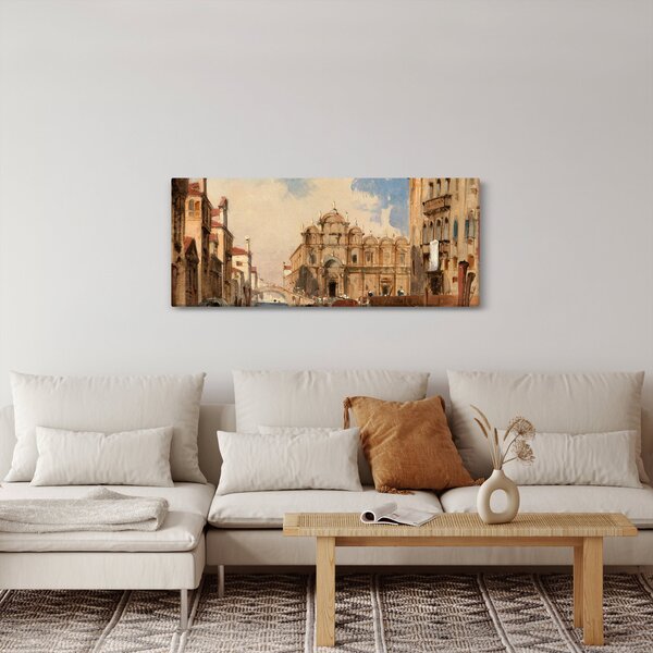 Obraz - Jules-Romain Joyant, The Scuola di San Marco, Venice, reprodukcia (120x50 cm)