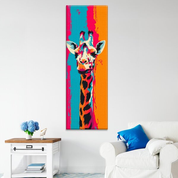 Obraz na plátne - Dlhý krk - 30x90 cm
