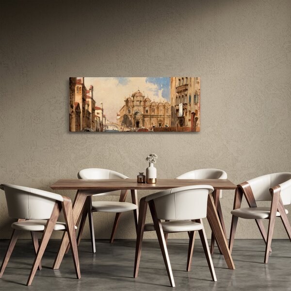 Obraz - Jules-Romain Joyant, The Scuola di San Marco, Venice, reprodukcia (120x50 cm)
