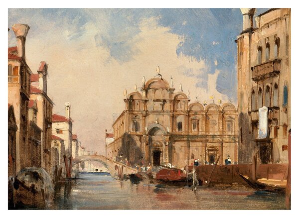 Obraz - Jules-Romain Joyant, The Scuola di San Marco, Venice, reprodukcia (70x50 cm)
