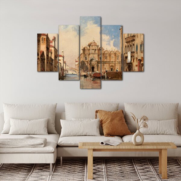 Obraz - Jules-Romain Joyant, The Scuola di San Marco, Venice, reprodukcia (150x105 cm)