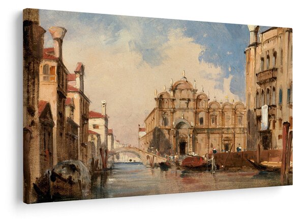 Obraz - Jules-Romain Joyant, The Scuola di San Marco, Venice, reprodukcia (90x60 cm)