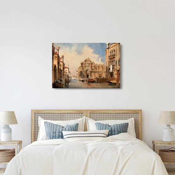 Obraz - Jules-Romain Joyant, The Scuola di San Marco, Venice, reprodukcia (90x60 cm)