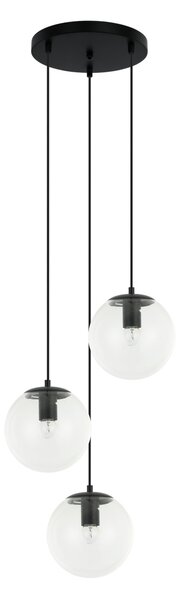 Italux PND-58867-3S-BK závesné stropné svietidlo Sarpo E27