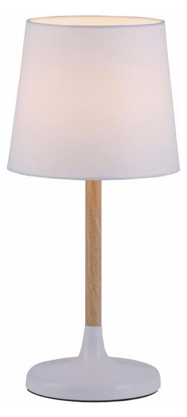 Leuchten Direkt 14423-16 - Stolná lampa NIMA 1xE14/40W/230V biela