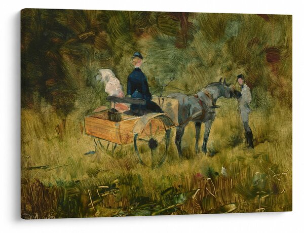 Obraz - Henri de Toulouse-Lautrec, The Trap, reprodukcia (70x50 cm)