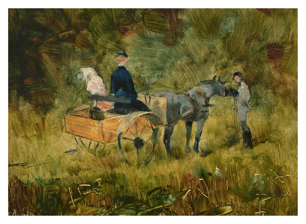 Obraz - Henri de Toulouse-Lautrec, The Trap, reprodukcia (70x50 cm)