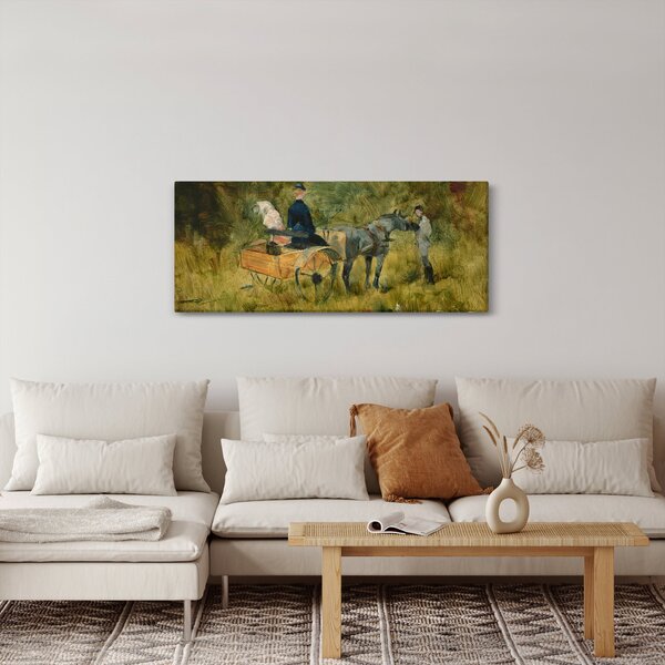 Obraz - Henri de Toulouse-Lautrec, The Trap, reprodukcia (120x50 cm)