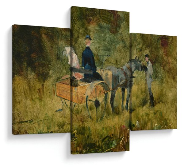 Obraz - Henri de Toulouse-Lautrec, The Trap, reprodukcia (90x60 cm)
