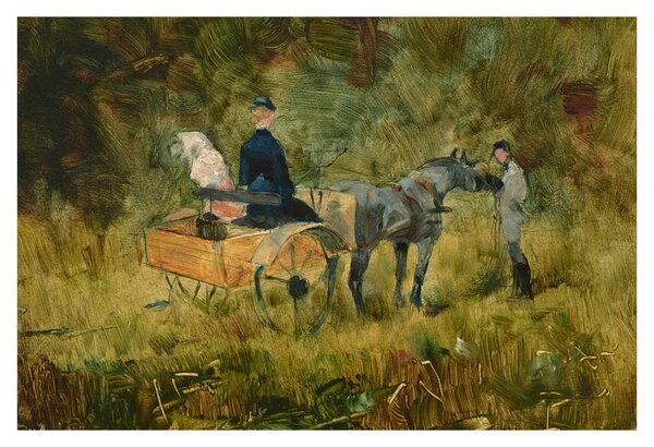 Obraz - Henri de Toulouse-Lautrec, The Trap, reprodukcia (90x60 cm)