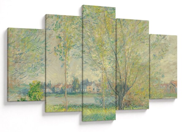 Obraz - Claude Monet, The Willows, reprodukcia (150x105 cm)