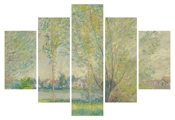 Obraz - Claude Monet, The Willows, reprodukcia (150x105 cm)