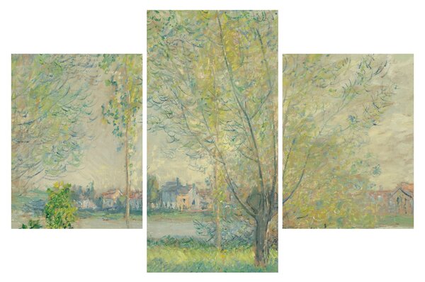 Obraz - Claude Monet, The Willows, reprodukcia (90x60 cm)