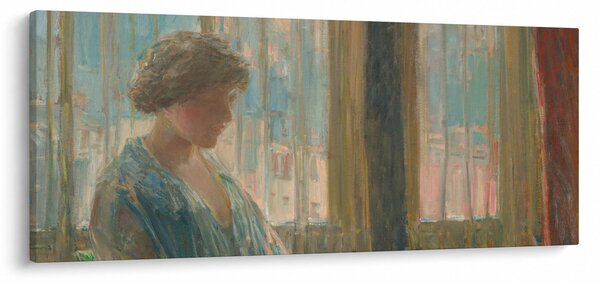 Obraz - Childe Hassam, The New York Window, reprodukcia (120x50 cm)