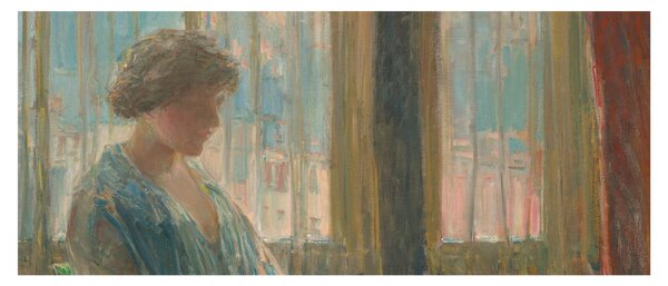 Obraz - Childe Hassam, The New York Window, reprodukcia (120x50 cm)