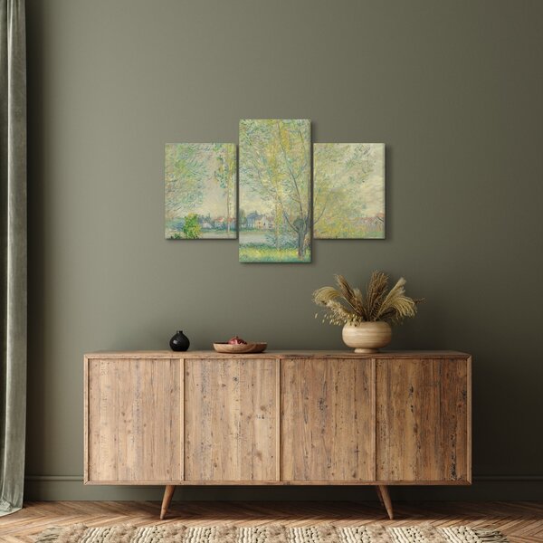 Obraz - Claude Monet, The Willows, reprodukcia (90x60 cm)