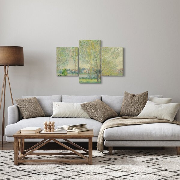 Obraz - Claude Monet, The Willows, reprodukcia (90x60 cm)