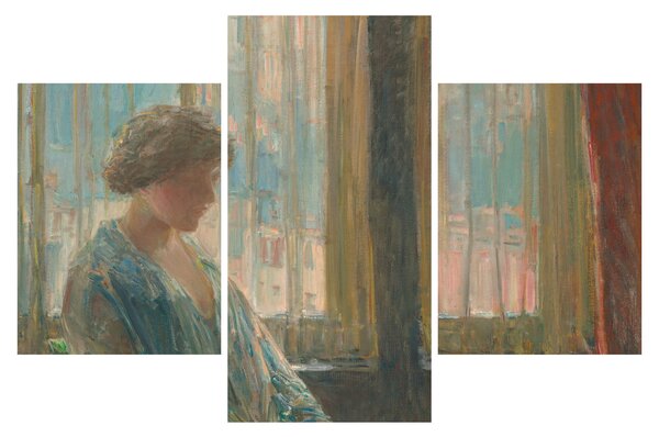 Obraz - Childe Hassam, The New York Window, reprodukcia (90x60 cm)