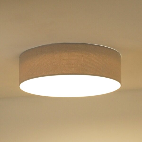 Duolla - LED Stropné svietidlo CORTINA LED/26W/230V pr. 30 cm 4000K šedá