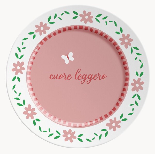 Porcelánový dezertný tanier Cuore Leggero