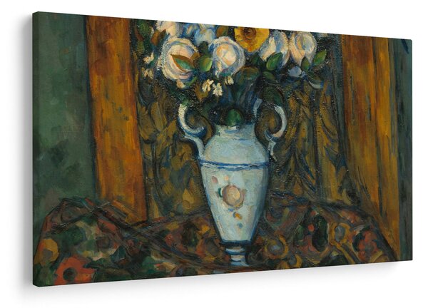 Obraz - Paul Cézanne, Vase of Flowers, reprodukcia (90x60 cm)