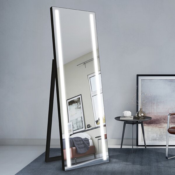 Zrkadlo Norber LED Black Rozmer zrkadla: 70 x 180 cm