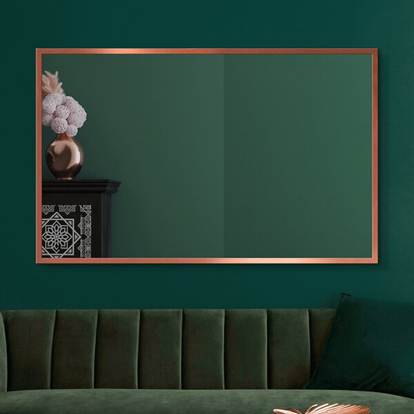 Zrkadlo Forma Copper Rozmer zrkadla: 40 x 60 cm