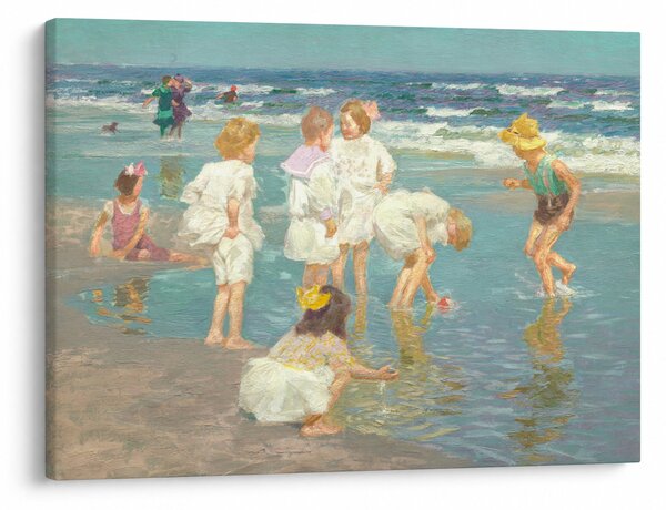 Obraz - Edward Henry Potthast, A Holiday, reprodukcia (70x50 cm)