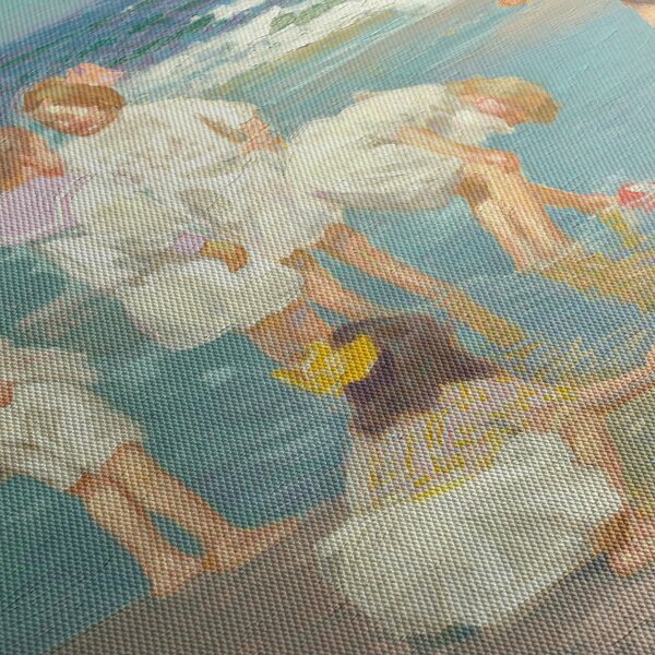 Obraz - Edward Henry Potthast, A Holiday, reprodukcia (150x105 cm)