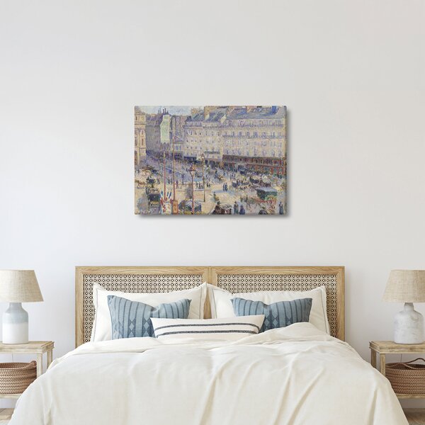 Obraz - Camille Pissarro, The Place du Havre, reprodukcia (70x50 cm)