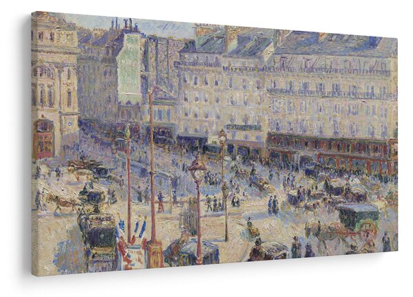 Obraz - Camille Pissarro, The Place du Havre, reprodukcia (90x60 cm)