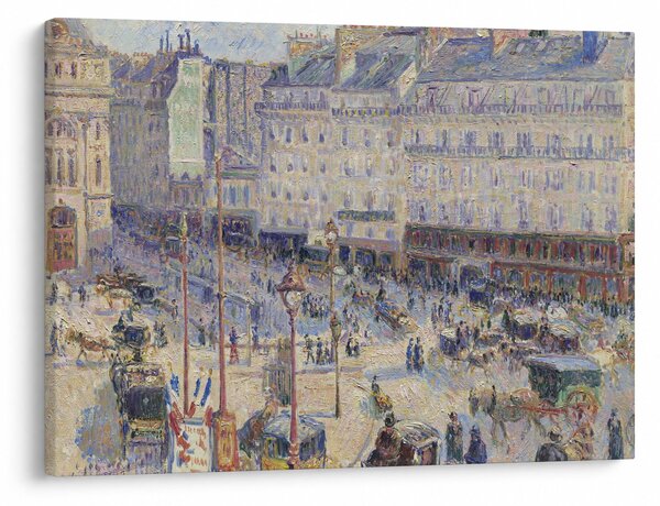 Obraz - Camille Pissarro, The Place du Havre, reprodukcia (70x50 cm)