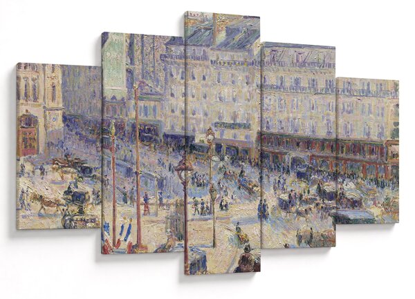 Obraz - Camille Pissarro, The Place du Havre, reprodukcia (150x105 cm)