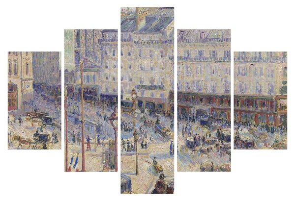 Obraz - Camille Pissarro, The Place du Havre, reprodukcia (150x105 cm)