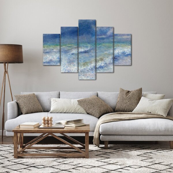 Obraz - Pierre-Auguste Renoir, Seascape, reprodukcia (150x105 cm)