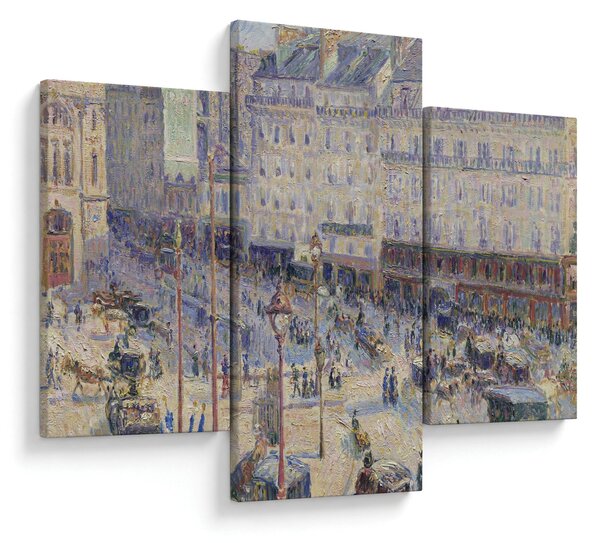 Obraz - Camille Pissarro, The Place du Havre, reprodukcia (90x60 cm)