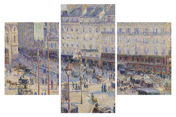 Obraz - Camille Pissarro, The Place du Havre, reprodukcia (90x60 cm)
