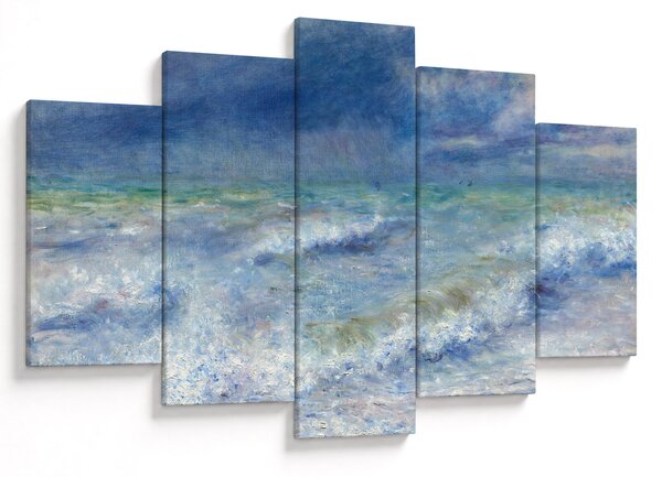 Obraz - Pierre-Auguste Renoir, Seascape, reprodukcia (150x105 cm)