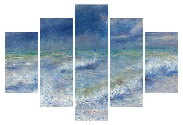 Obraz - Pierre-Auguste Renoir, Seascape, reprodukcia (150x105 cm)