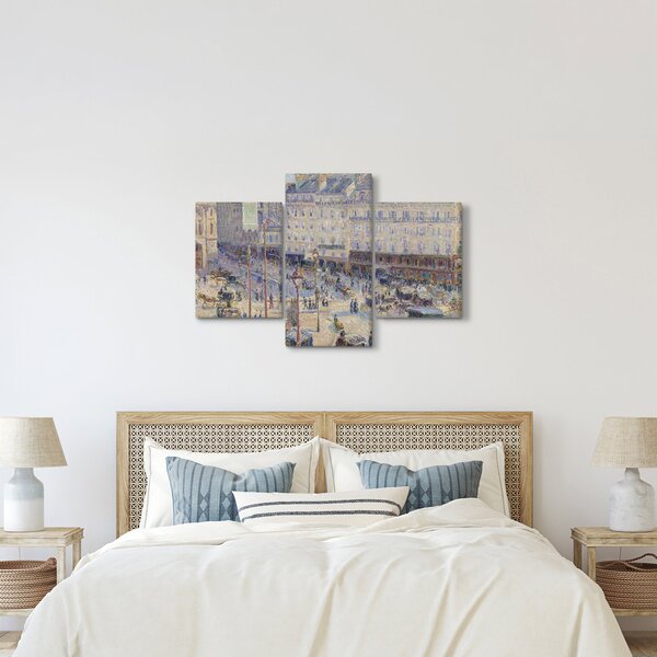 Obraz - Camille Pissarro, The Place du Havre, reprodukcia (90x60 cm)