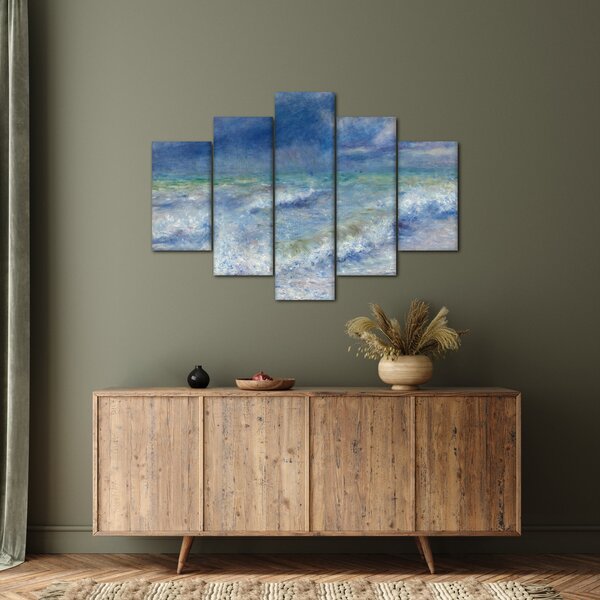 Obraz - Pierre-Auguste Renoir, Seascape, reprodukcia (150x105 cm)