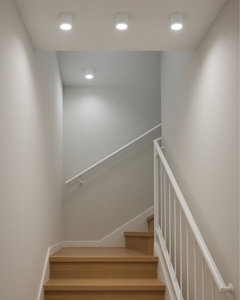 LED bodové svietidlo LED/5W/230V 3000/4000/6400K priemer 7,5 cm biela