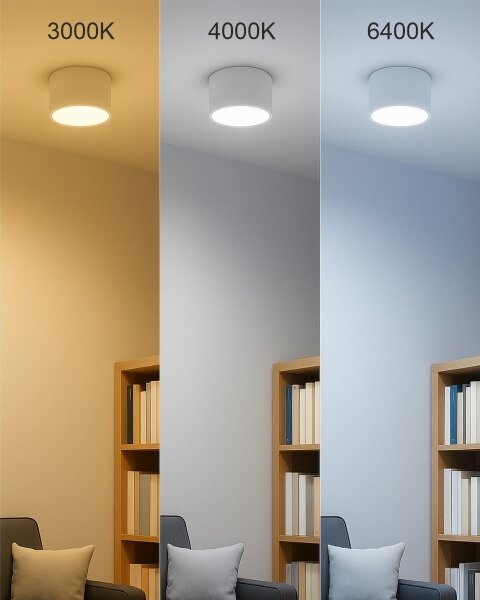LED bodové svietidlo LED/10W/230V 3000/4000/6400K pr. 12 cm biela