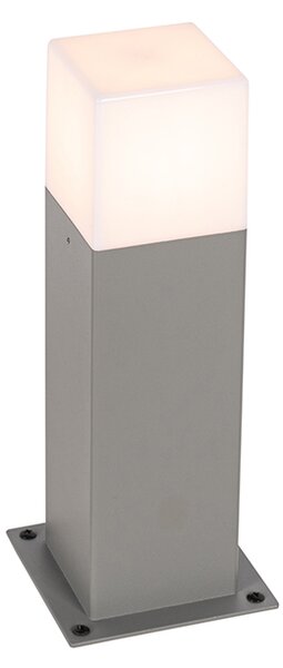 Moderné stojace vonkajšie svietidlo šedé 30 cm IP44 - Dánsko