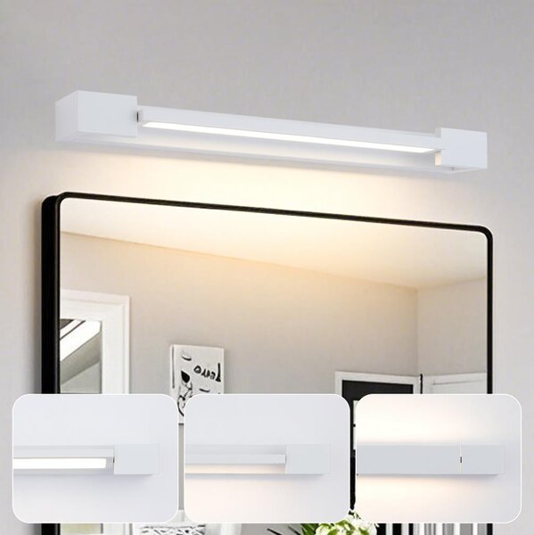 Brilagi- LED Kúpeľňové osvetlenie zrkadla AQUA LINE LED/12W/230V 45 cm IP44 biela