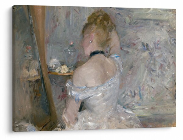 Obraz - Berthe Morisot, Woman at Her Toilette, reprodukcia (70x50 cm)