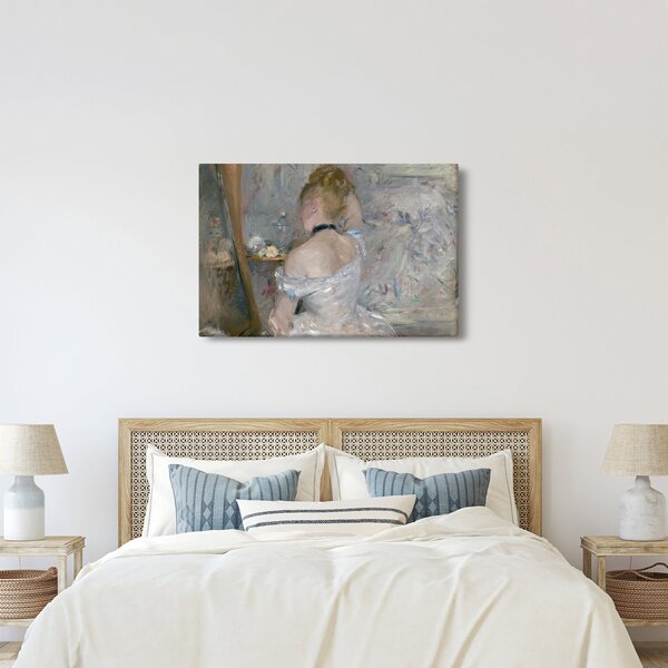 Obraz - Berthe Morisot, Woman at Her Toilette, reprodukcia (90x60 cm)