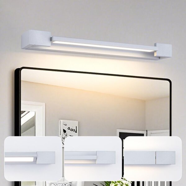 Brilagi-LED Kúpeľňové osvetlenie na zrkadlo AQUA LINE LED/12W/230V 45 cm IP44 matný chróm