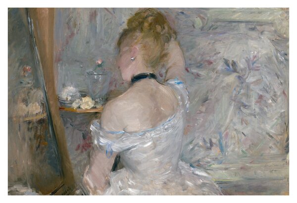 Obraz - Berthe Morisot, Woman at Her Toilette, reprodukcia (90x60 cm)