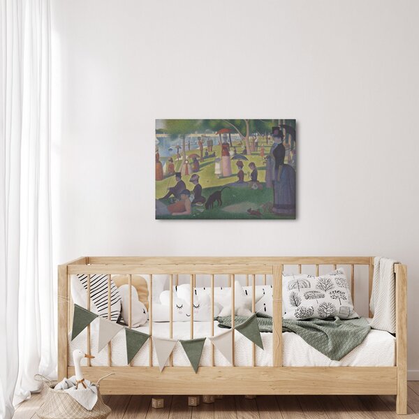 Obraz - Georges Seurat, A Sunday on La Grande Jatte, reprodukcia (70x50 cm)